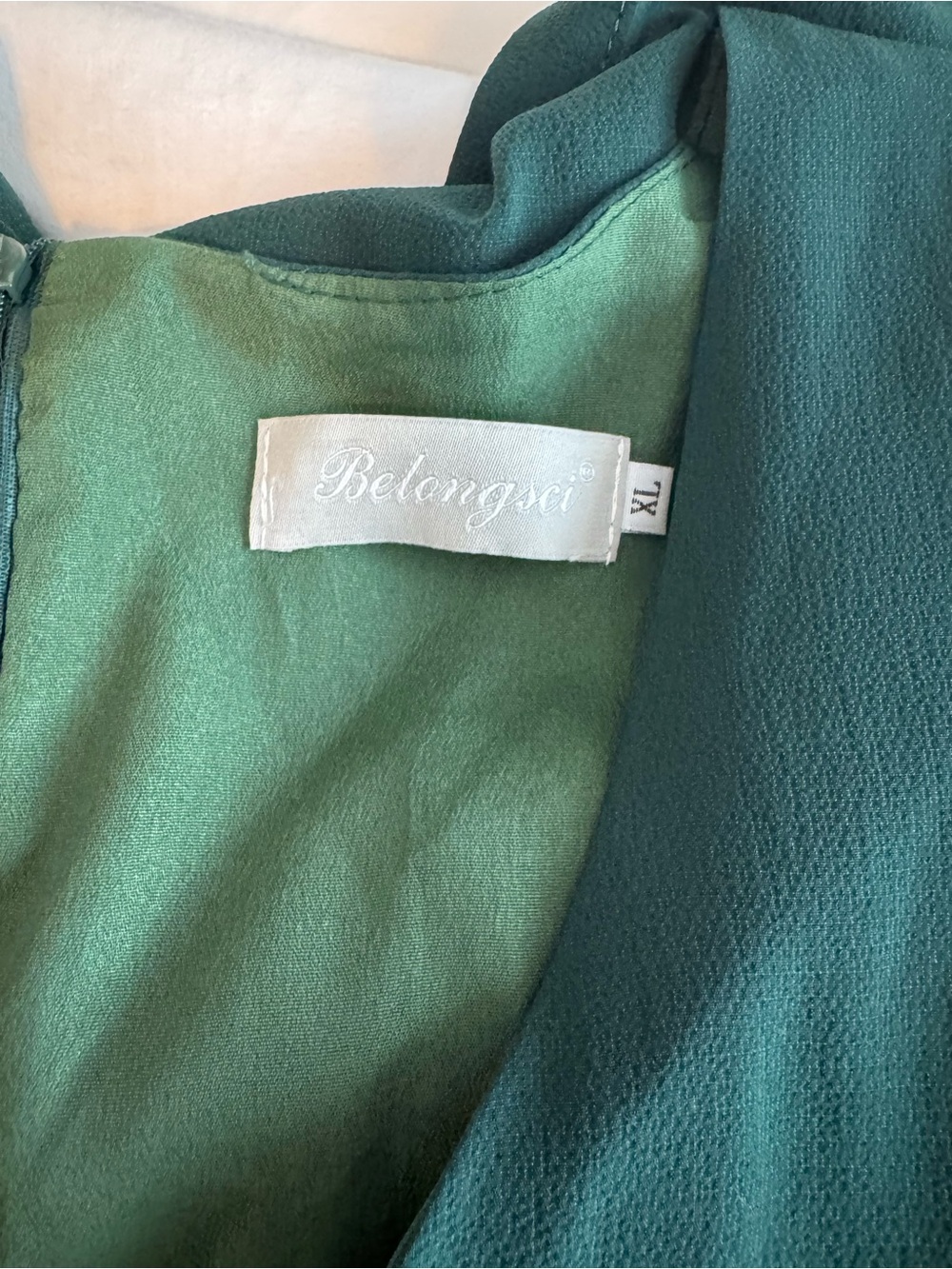 Belongsci Green Women’sDress
